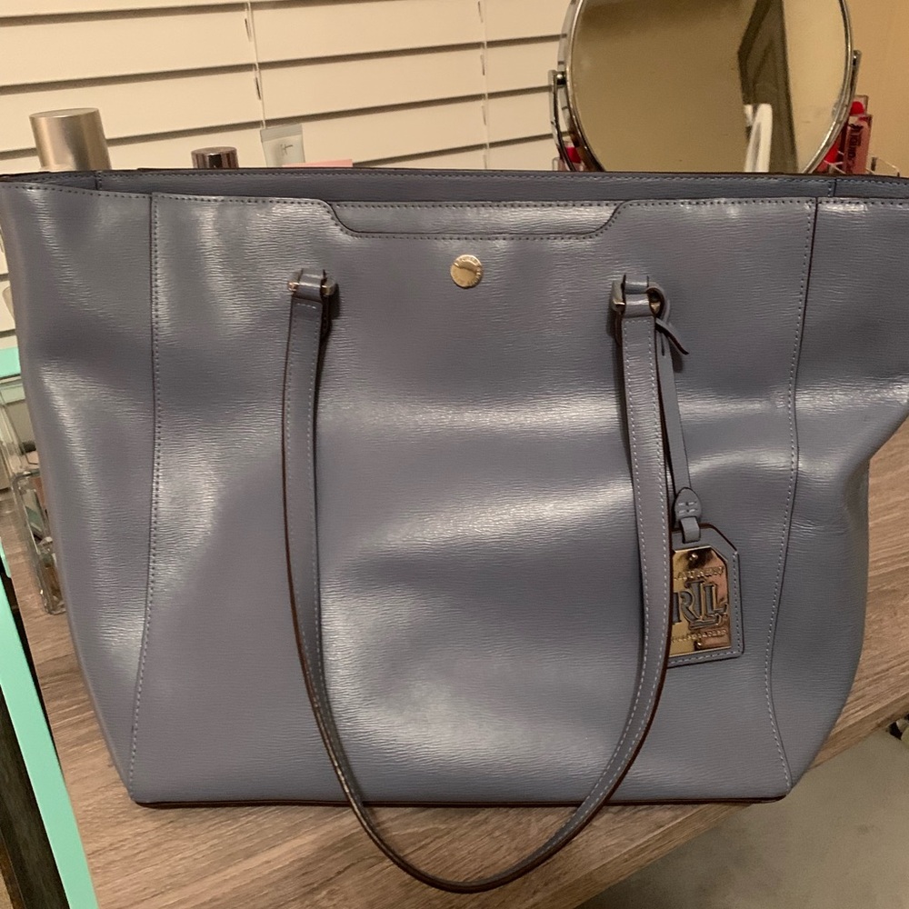 Blue Ralph Lauren Tote